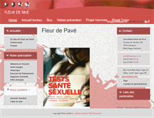 Tablet Screenshot of fleurdepave.ch